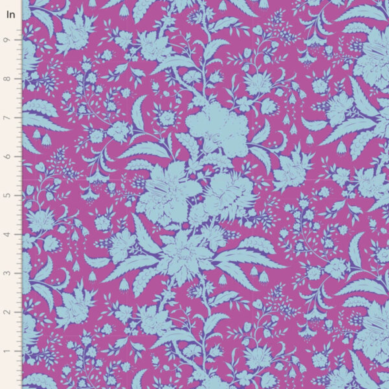 Tilda Patchwork Stoff Baumwolle - Abloom Plum